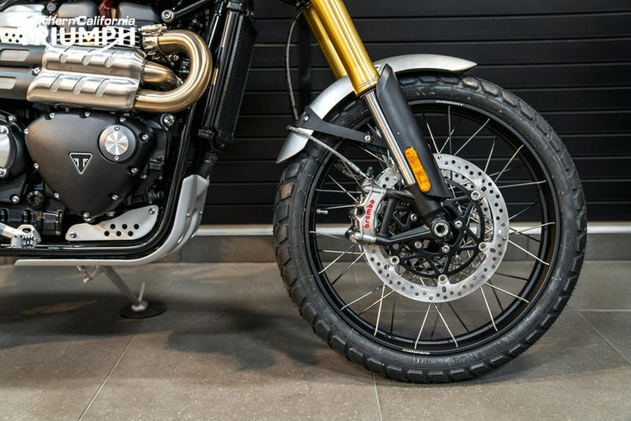 2024 Triumph Scrambler 1200 XE Sapphire Black