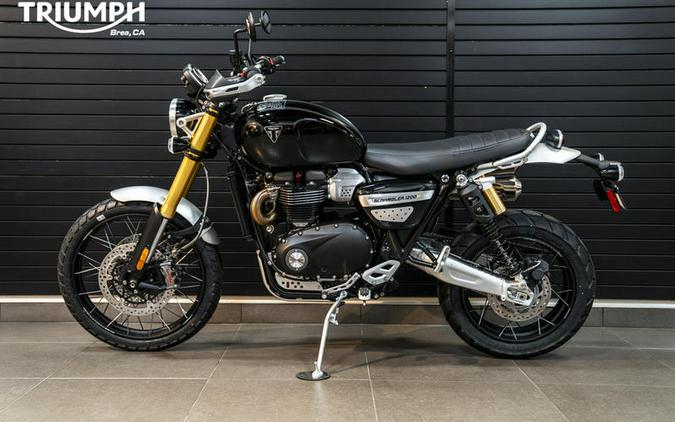 2024 Triumph Scrambler 1200 XE Sapphire Black