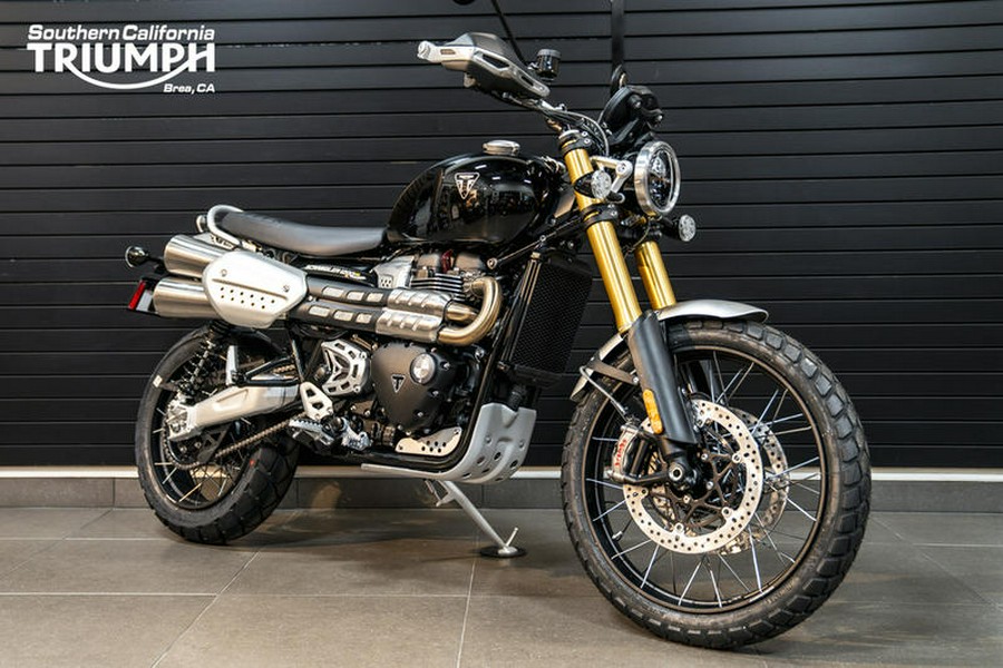 2025 Triumph Scrambler 1200 XE Sapphire Black