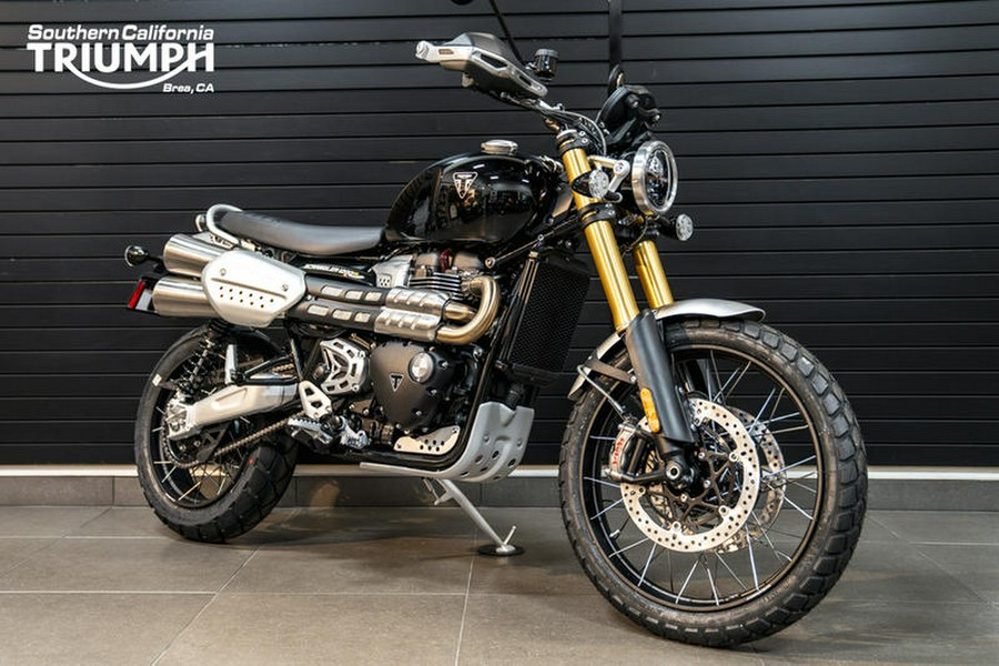 2024 Triumph Scrambler 1200 XE Sapphire Black