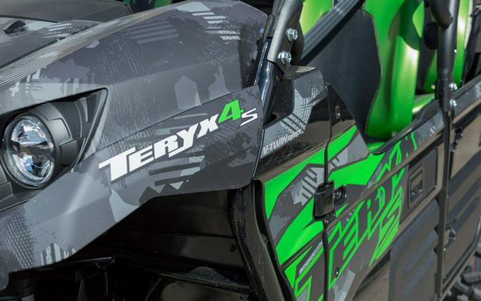 2025 Kawasaki Teryx4 S LE Cypher Camo Gray S LE