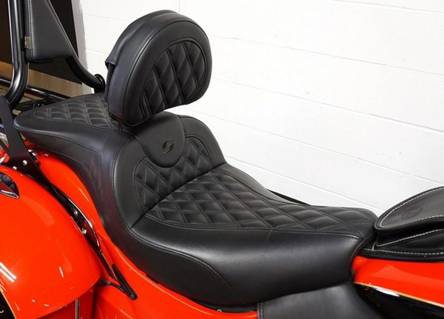 2017 Indian Chieftain Wildfire Red Over Thunder Black