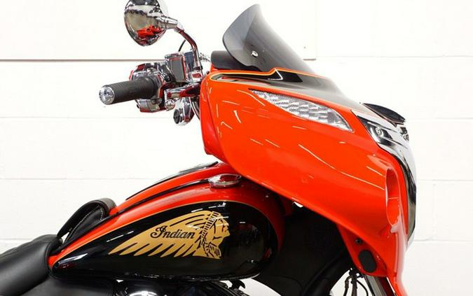 2017 Indian Chieftain Wildfire Red Over Thunder Black