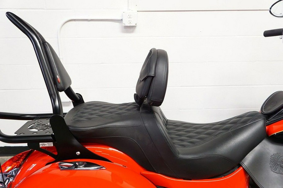 2017 Indian Chieftain Wildfire Red Over Thunder Black