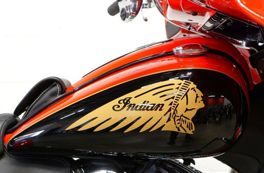 2017 Indian Chieftain Wildfire Red Over Thunder Black