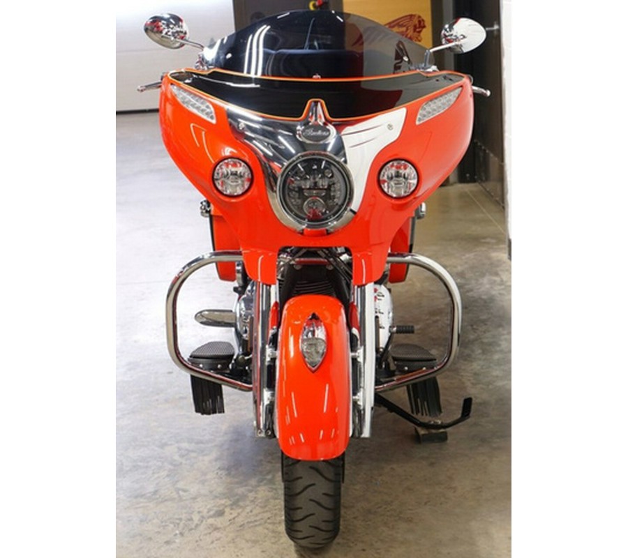 2017 Indian Chieftain Wildfire Red Over Thunder Black