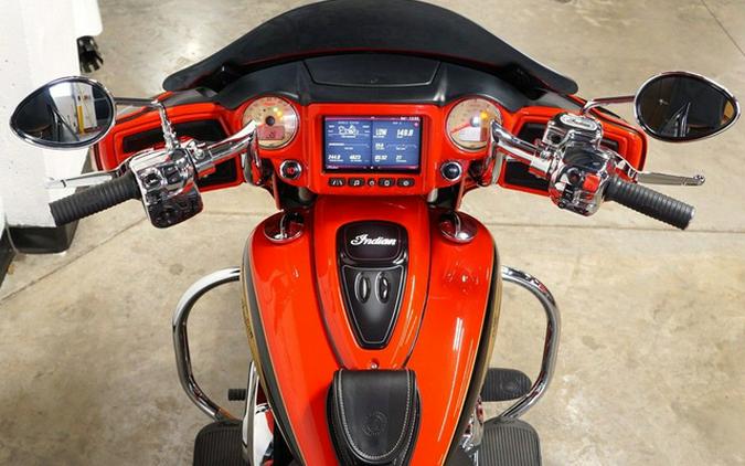 2017 Indian Chieftain Wildfire Red Over Thunder Black