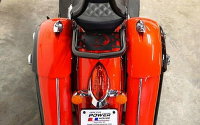 2017 Indian Chieftain Wildfire Red Over Thunder Black