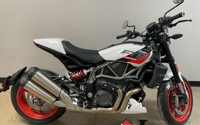 2023 Indian Motorcycle® FTR Sport White Lightning/Indy Red