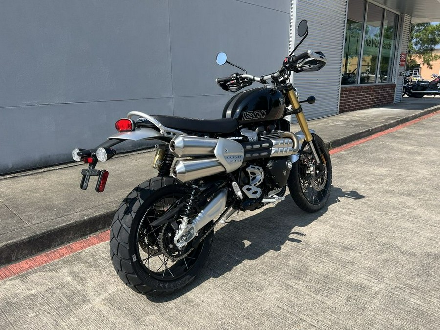 2024 Triumph Scrambler 1200 XE Phantom Black / Storm Grey