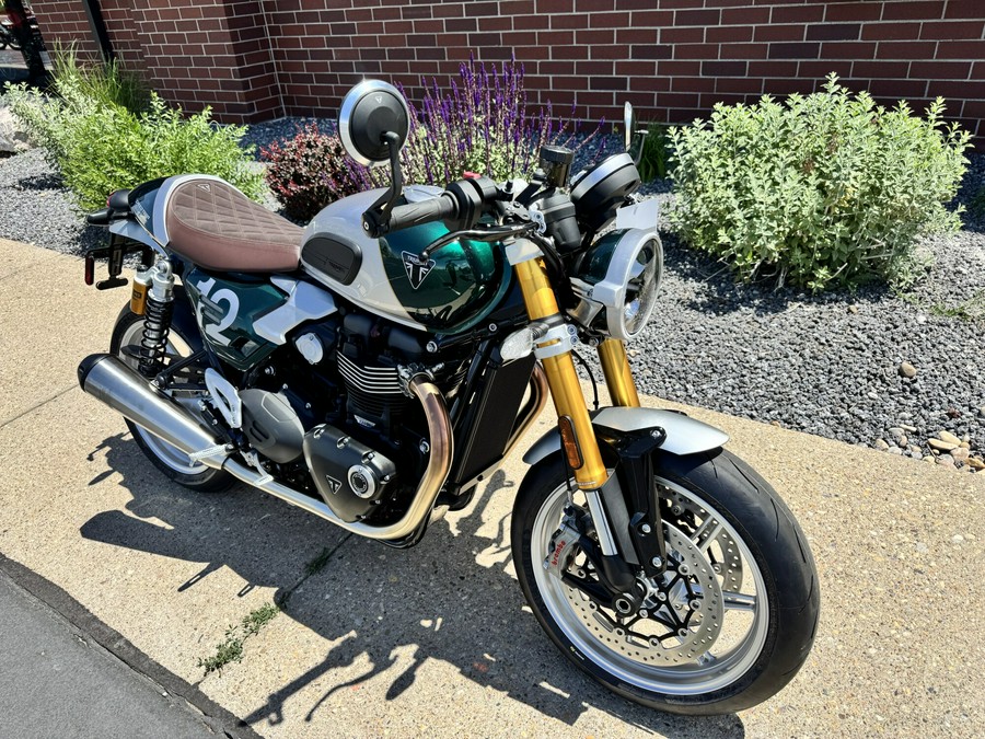 2027 SPEED TWIN 1200 CAFE RACER GREEN