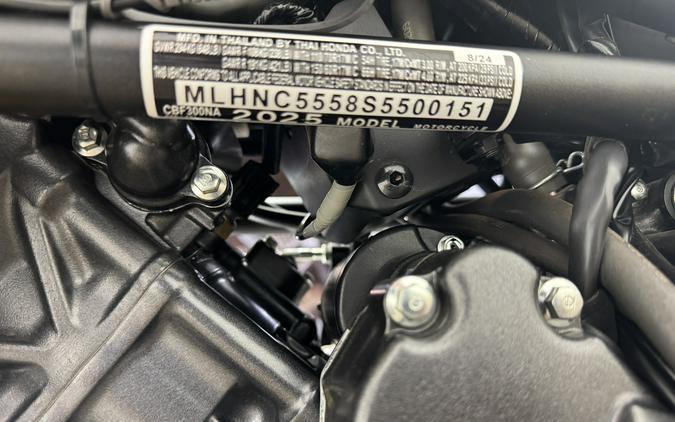 2025 Honda CB300R ABS Pearl Dusk Yellow - 500151