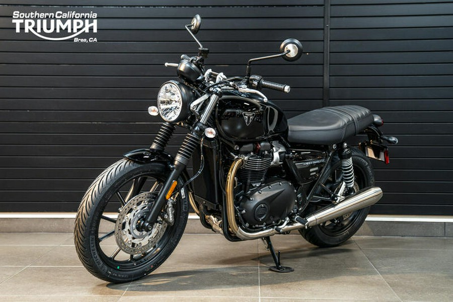 2024 Triumph Speed Twin 900 Jet Black