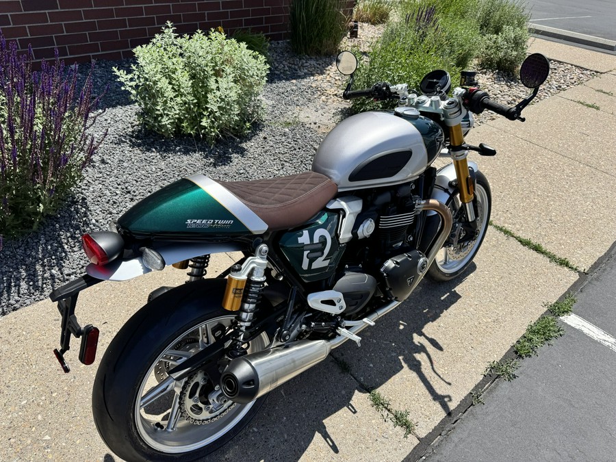 2027 SPEED TWIN 1200 CAFE RACER GREEN