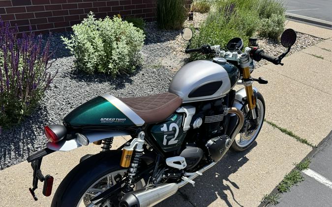 2027 SPEED TWIN 1200 CAFE RACER GREEN
