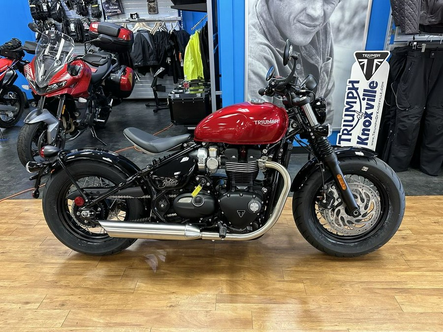 2023 Triumph Bonneville Bobber Red Hopper