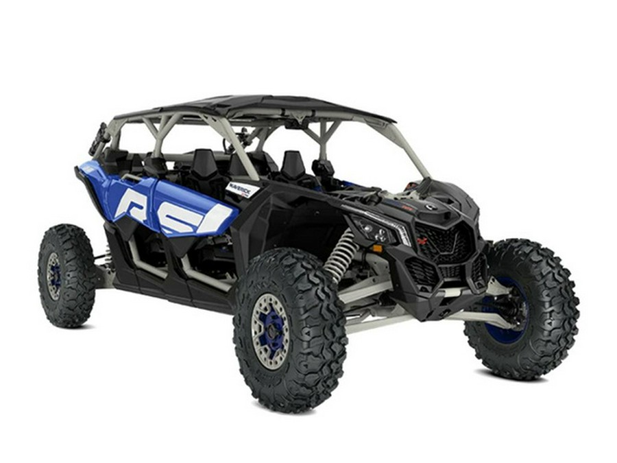 2023 Can-Am Maverick X3 MAX X Rs Turbo RR Intense Blue / Carbo