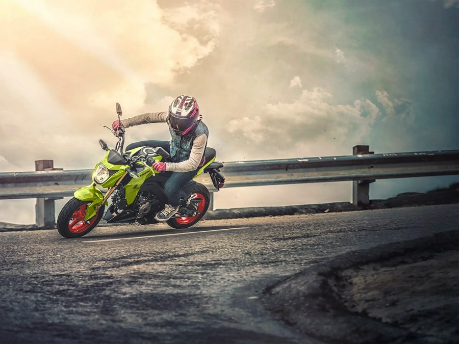 2026 Kawasaki Z125 Pro Metallic Yellowish Green - 109811