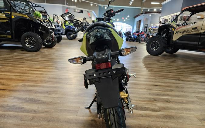 2026 Kawasaki Z125 Pro Metallic Yellowish Green - 109811