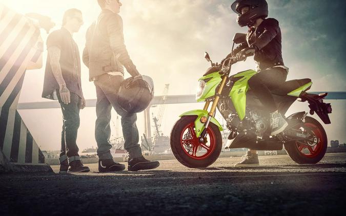 2026 Kawasaki Z125 Pro Metallic Yellowish Green - 109811