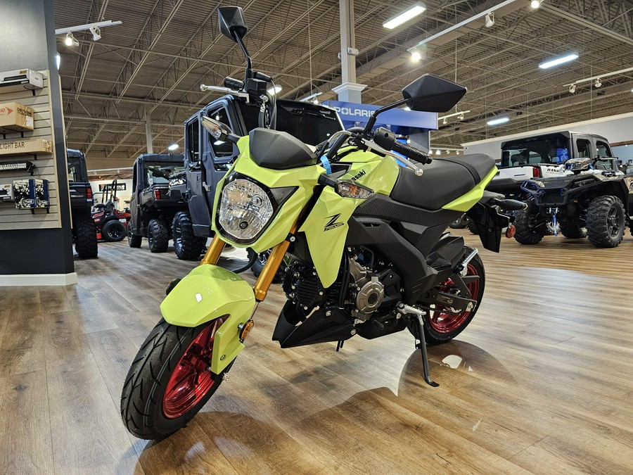 2026 Kawasaki Z125 Pro Metallic Yellowish Green - 109811
