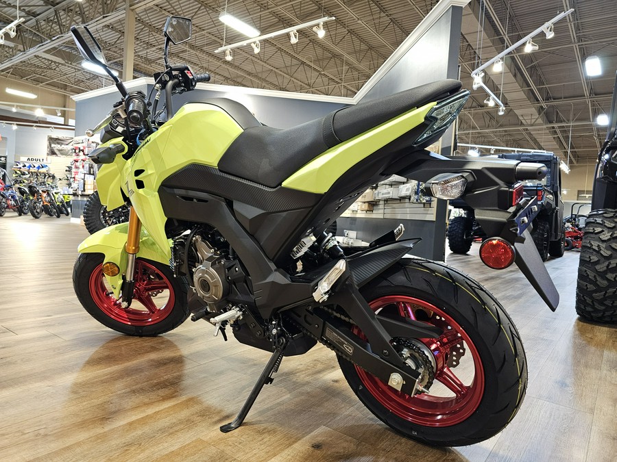 2026 Kawasaki Z125 Pro Metallic Yellowish Green - 109811