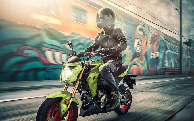 2026 Kawasaki Z125 Pro Metallic Yellowish Green - 109811