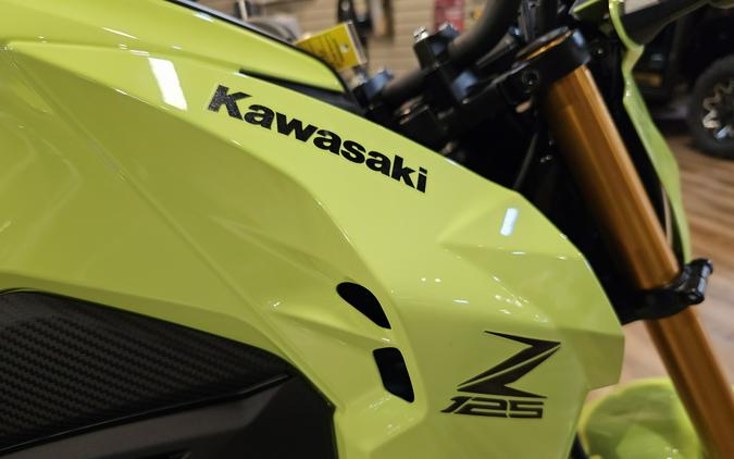 2026 Kawasaki Z125 Pro Metallic Yellowish Green - 109811