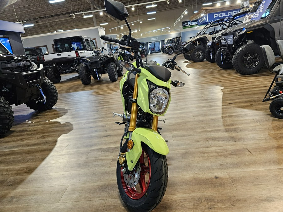 2026 Kawasaki Z125 Pro Metallic Yellowish Green - 109811