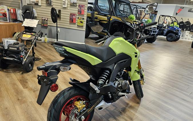 2026 Kawasaki Z125 Pro Metallic Yellowish Green - 109811