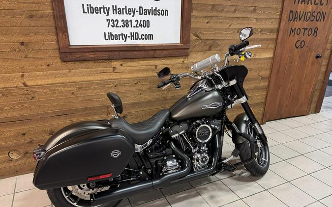 2020 Harley-Davidson® Sport Glide® River Rock Gray Denim FLSB