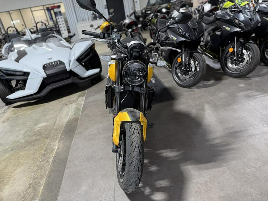 2025 Triumph Trident 660 Cosmic Yellow/Sapphire Black