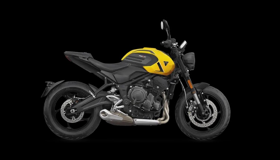 2026 Triumph Trident 660 Cosmic Yellow