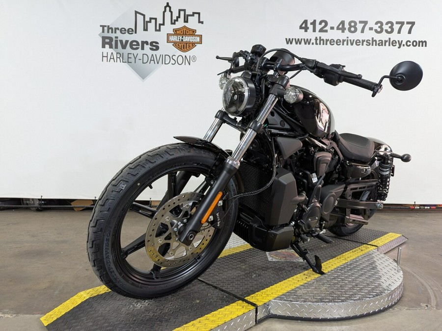 2026 Harley-Davidson® Nightster® Vivid Black Black Trim