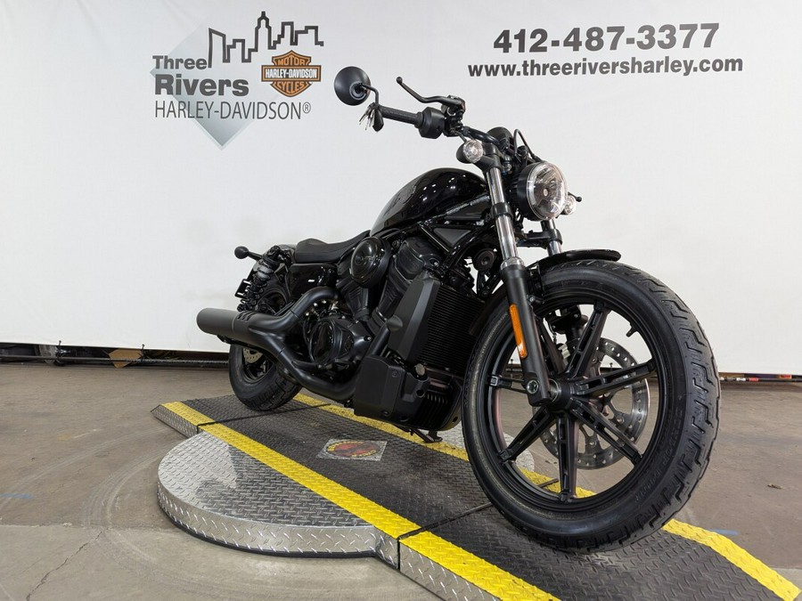2026 Harley-Davidson® Nightster® Vivid Black Black Trim