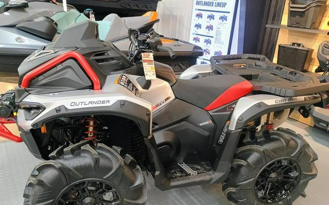 2025 Can-Am® Outlander X mr 1000R Hyper Silver & Legion Red