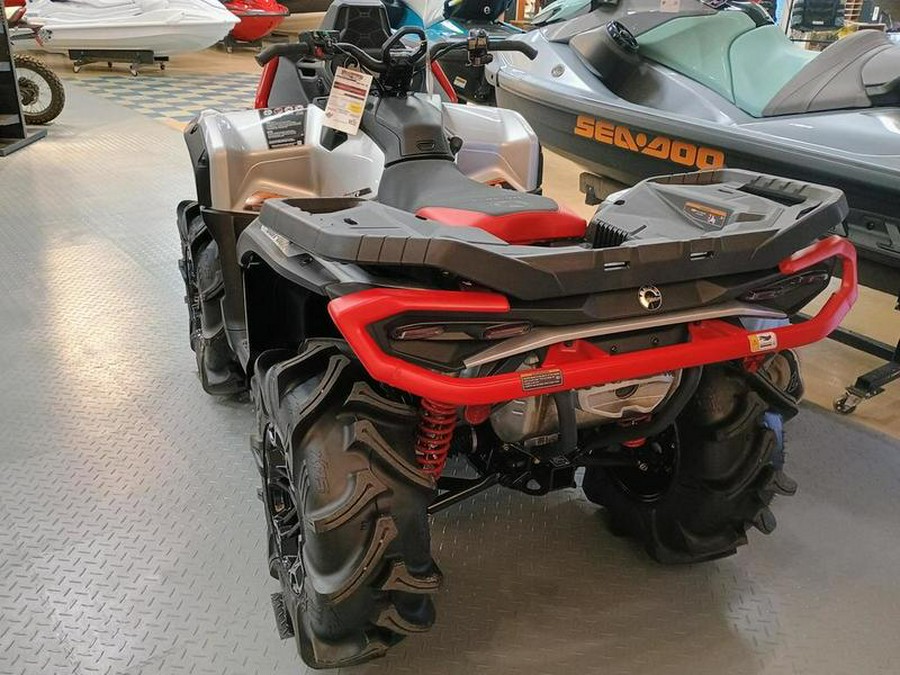 2025 Can-Am® Outlander X mr 1000R Hyper Silver & Legion Red
