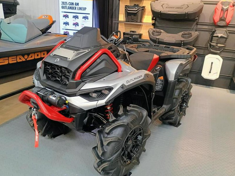 2025 Can-Am® Outlander X mr 1000R Hyper Silver & Legion Red