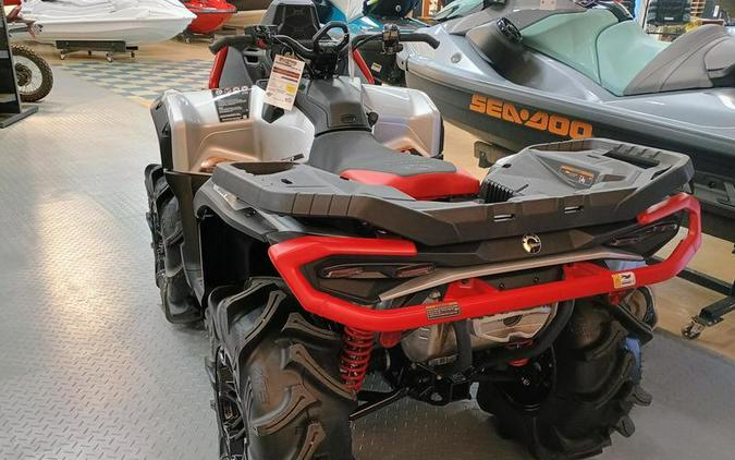 2025 Can-Am® Outlander X mr 1000R Hyper Silver & Legion Red