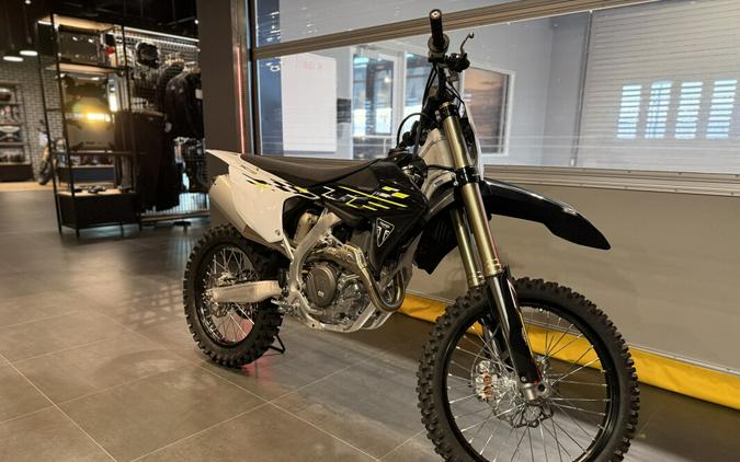 2026 Triumph TF 450-X Jet Black / Pure White