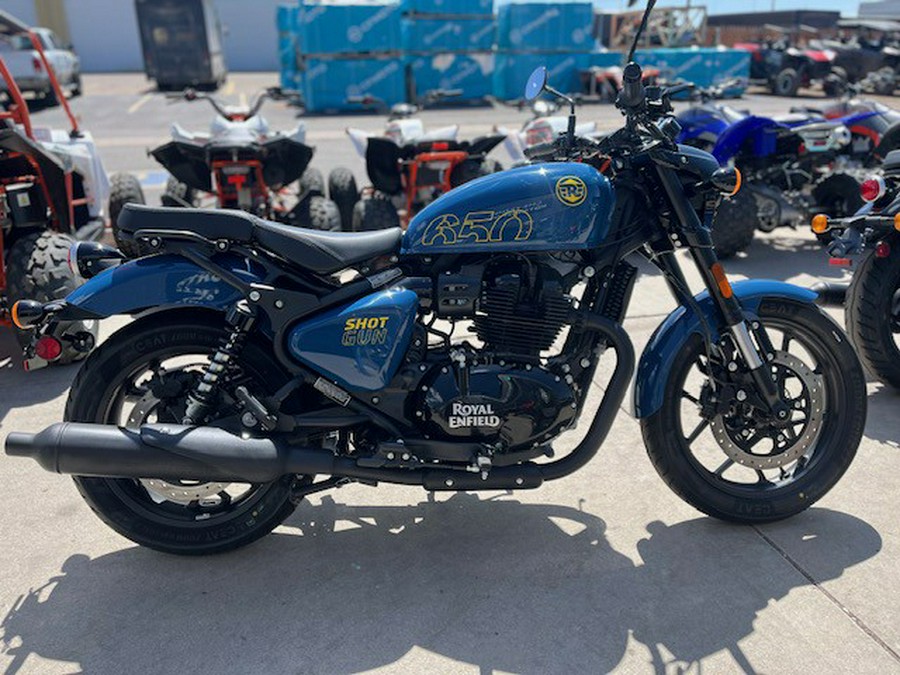 2024 Royal Enfield SHOTGUN 650 PLASMA BLUE