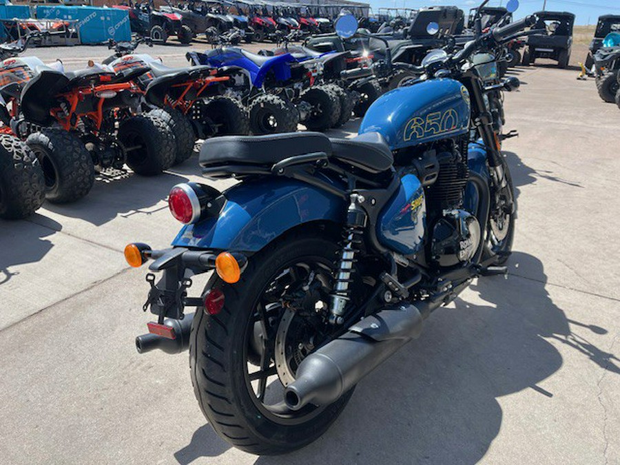 2024 Royal Enfield SHOTGUN 650 PLASMA BLUE