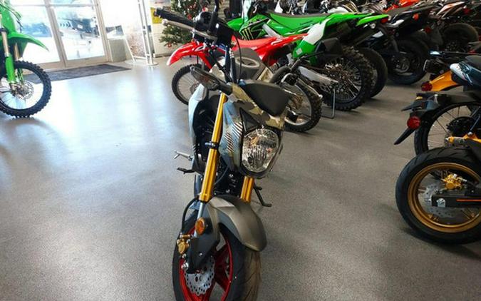 2025 Kawasaki Z125 PRO Cypher Camo Beige