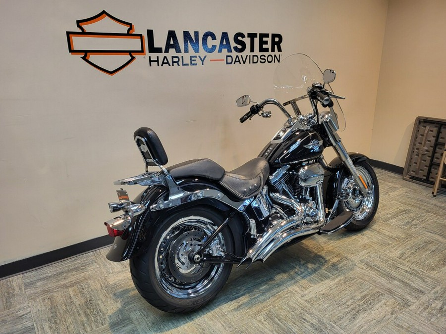 2011 Harley-Davidson® Fat Boy® Black FLSTF