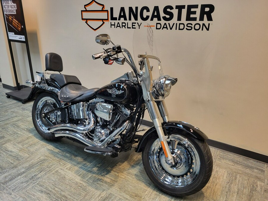 2011 Harley-Davidson® Fat Boy® Black FLSTF