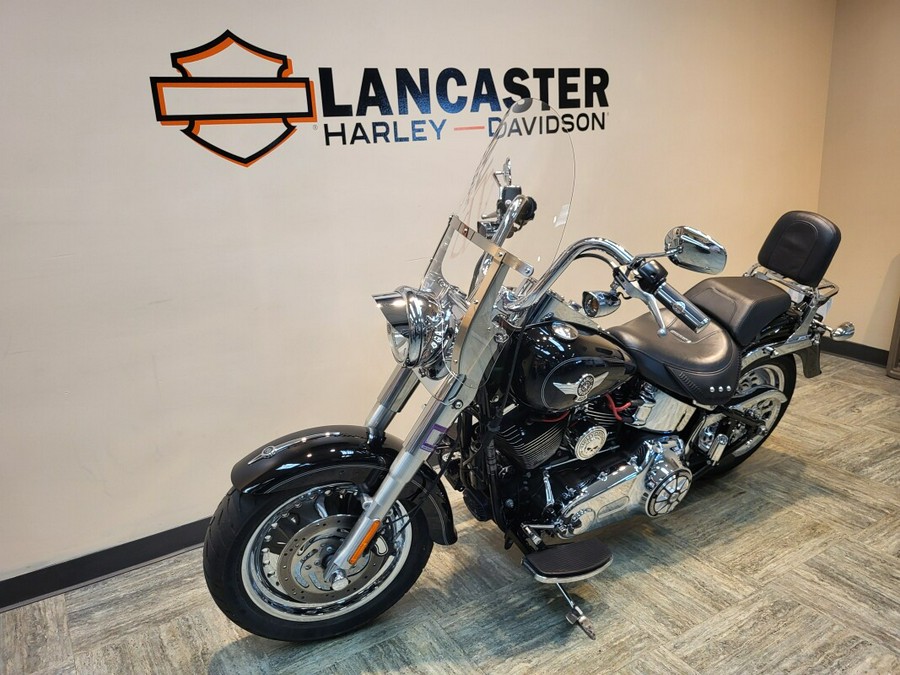 2011 Harley-Davidson® Fat Boy® Black FLSTF