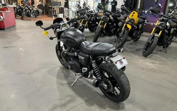 2022 Triumph Speed Twin Matt Storm Grey