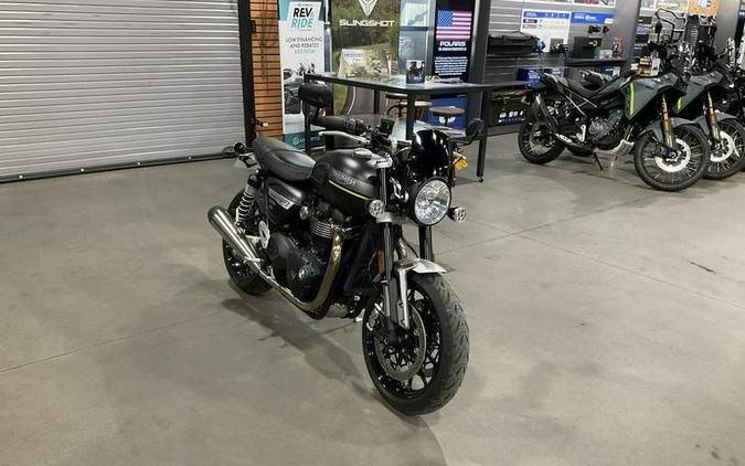 2022 Triumph Speed Twin Matt Storm Grey