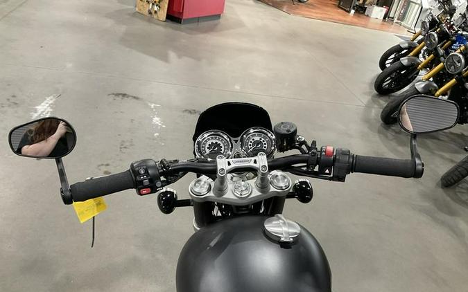 2022 Triumph Speed Twin Matt Storm Grey