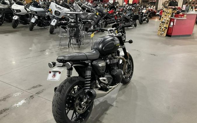 2022 Triumph Speed Twin Matt Storm Grey